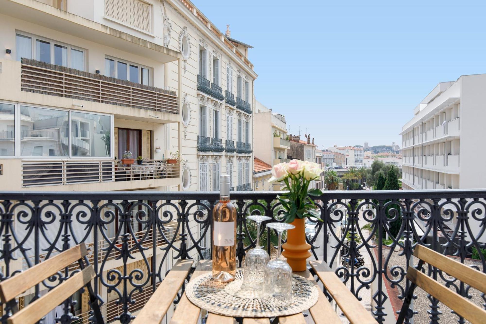 Comfortable Studio W Balcony Cannes Center Tgv מראה חיצוני תמונה